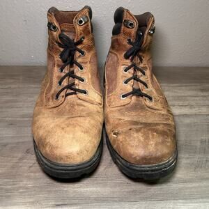 Wolverine Bulldozer 2 6" Men's Size 10 M Soft Toe Work Boots Brown W200064